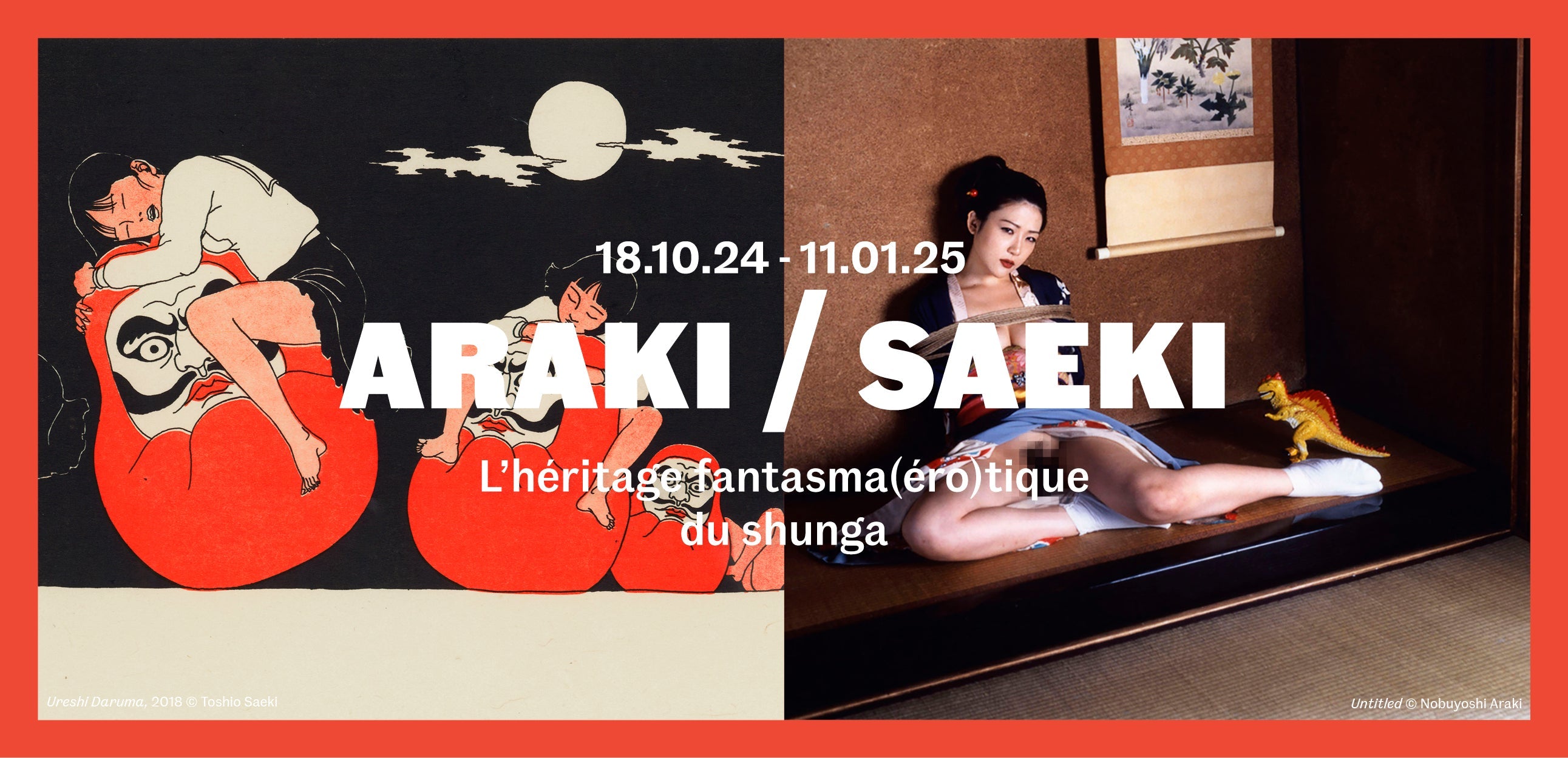 ARAKI/SAEKI L'héritage fantasma(éro)tique du shunga