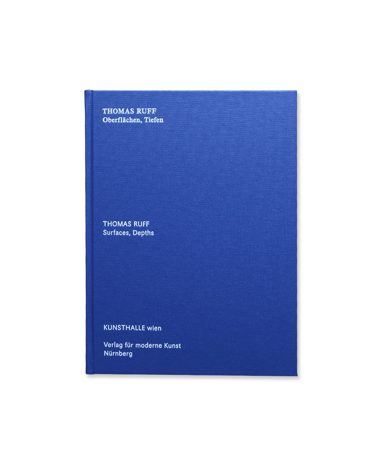 THOMAS RUFF - SURFACES, DEPTHS