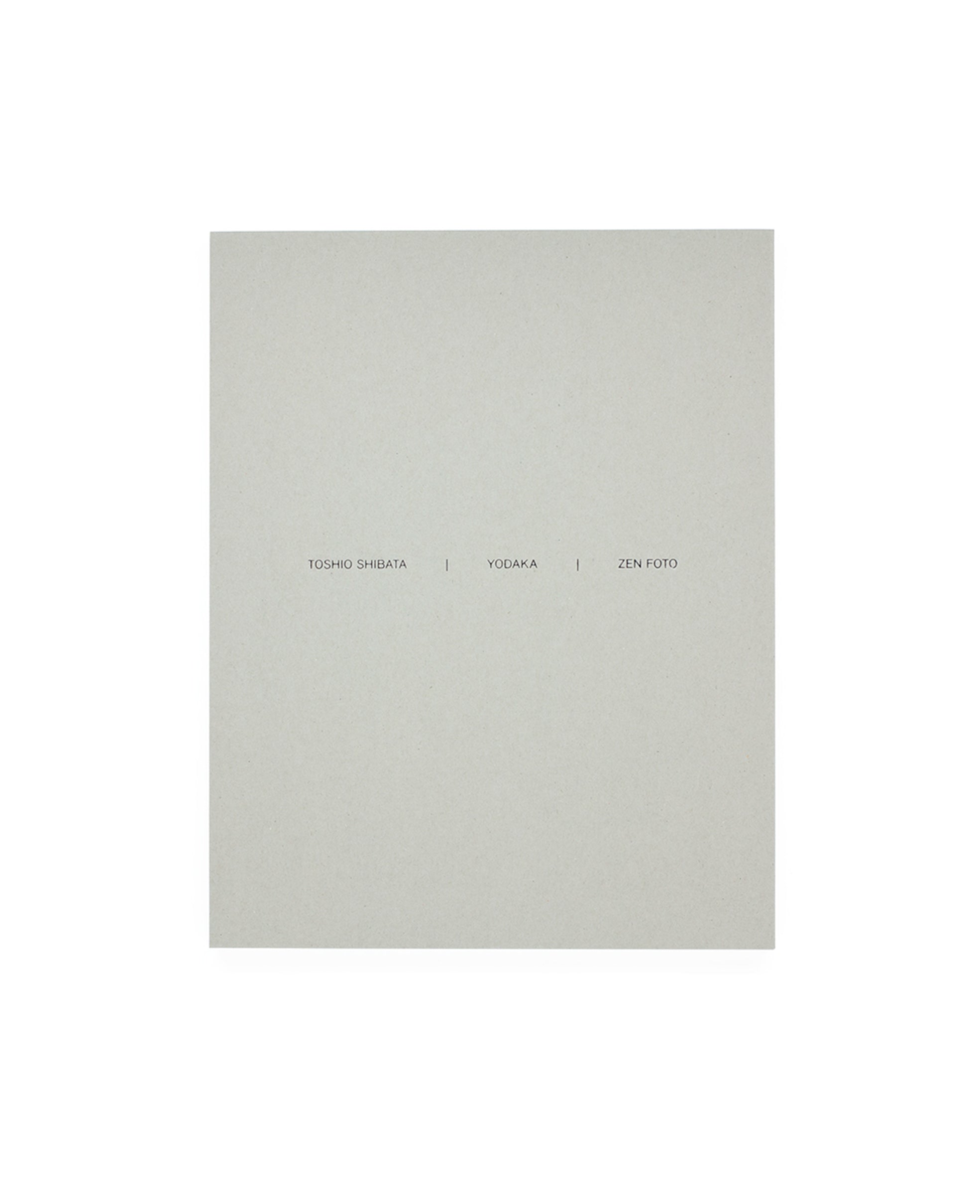 TOSHIO SHIBATA - YODAKA