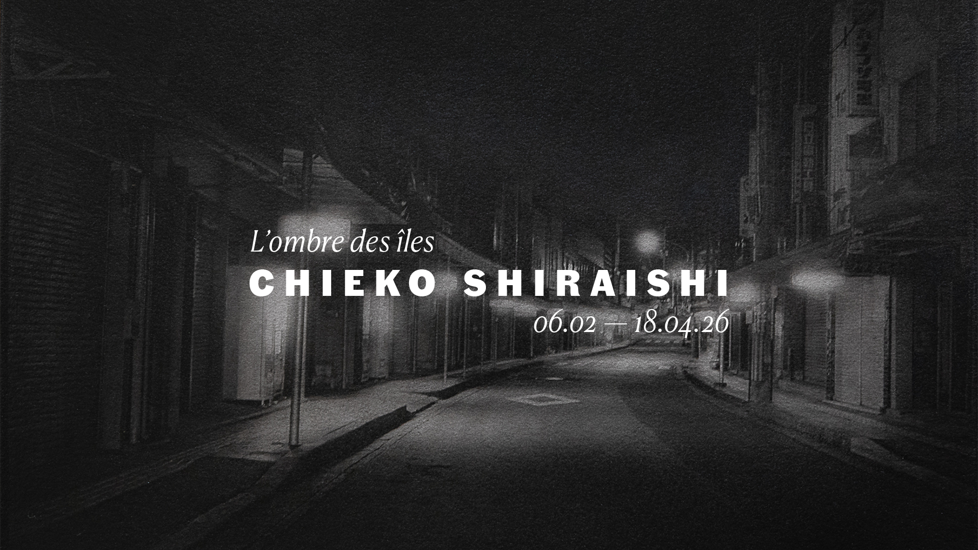 Chieko Shiraishi — L'Ombre des îles