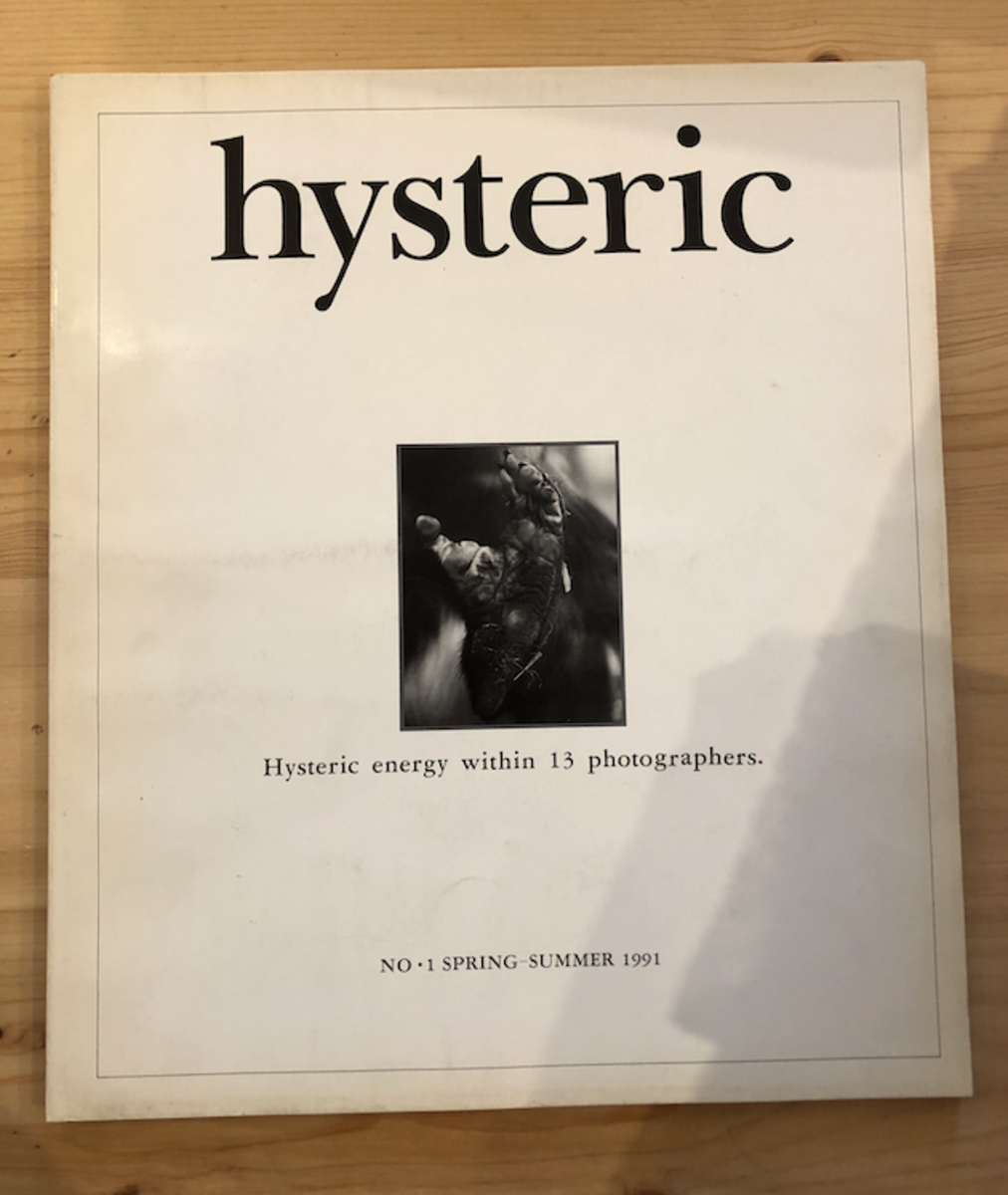 Hysteric N°1 SPRING _ SUMMER 1991 "Hysteric energy within 13 photographers"