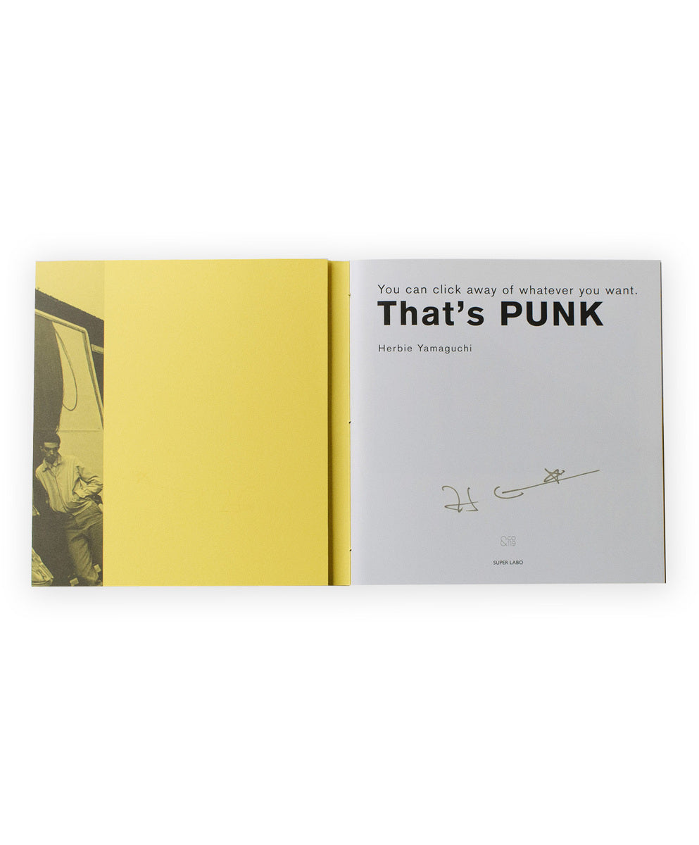 You can click away of whatever you want, that’s punk (special edition)