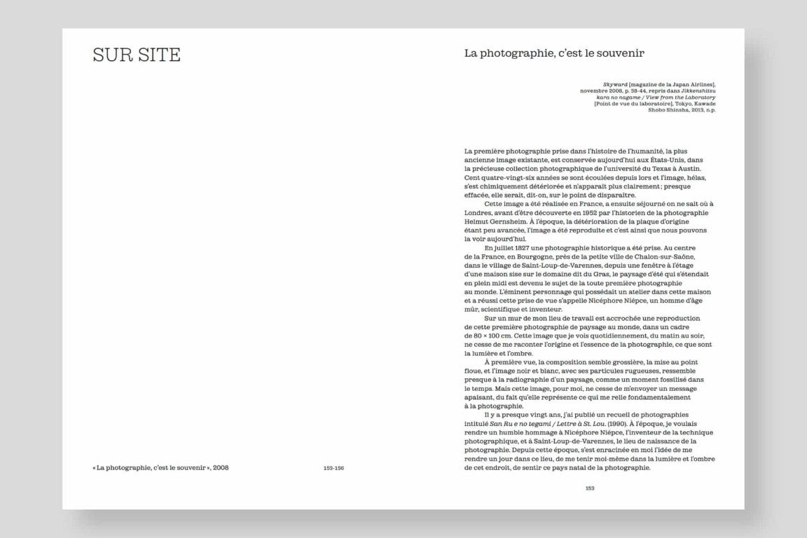 Lettres d'amour à la photographie