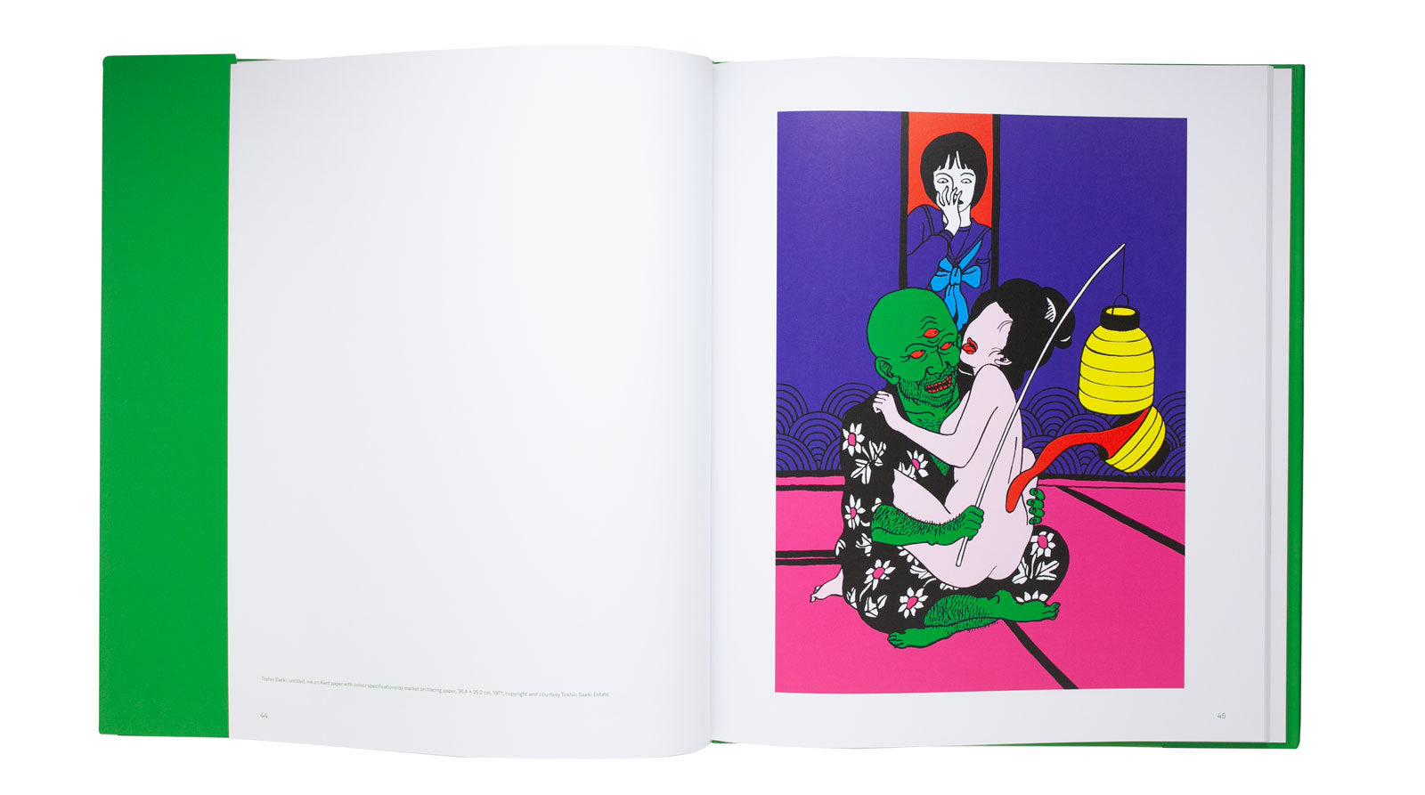 アート・デザイン・音楽 INNEN BOOKS TOSHIO SAEKI Fièvres Nocturnes by Toshio Saeki – Olio Music & Art