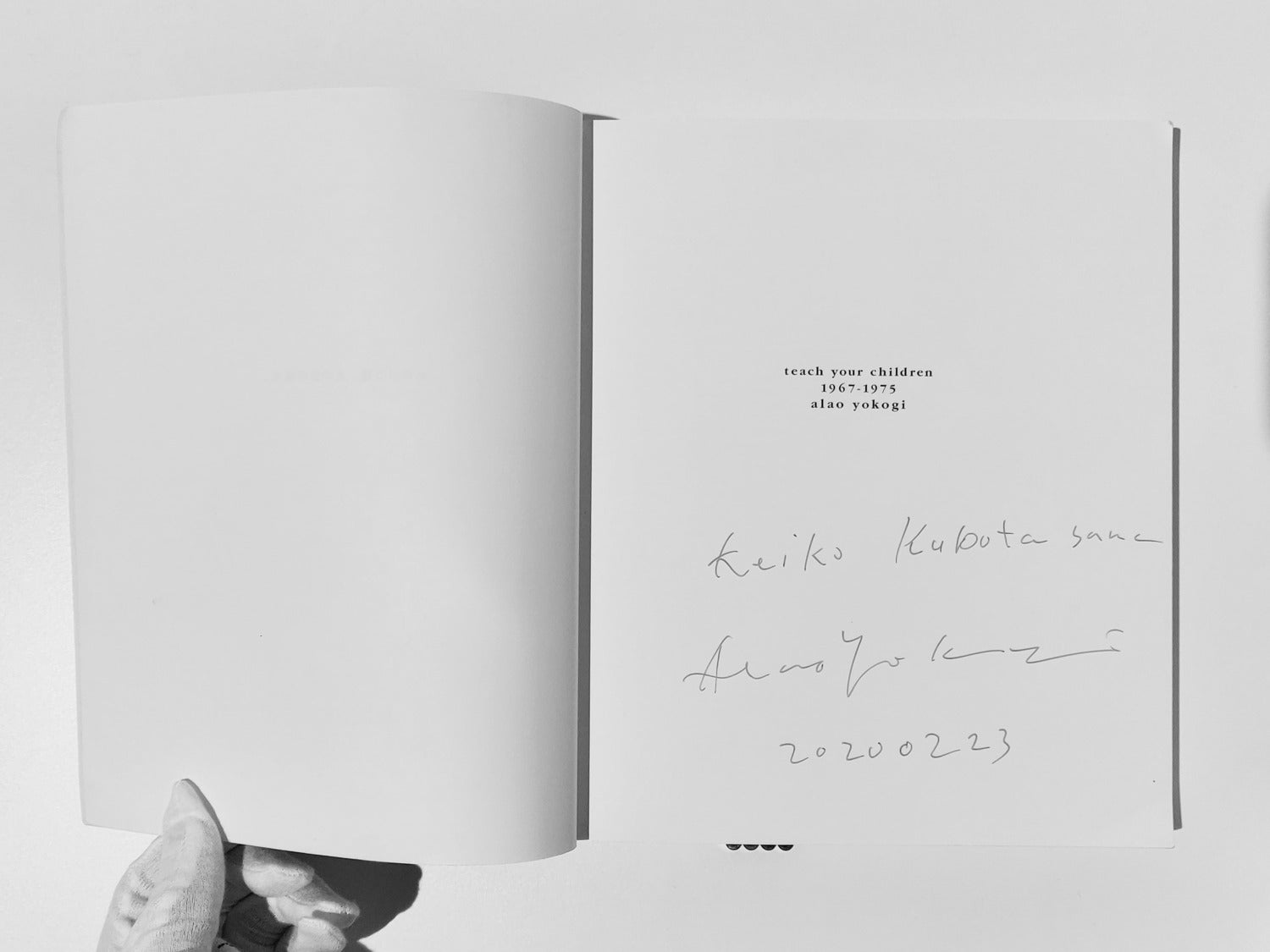 Teach your Children (signed)