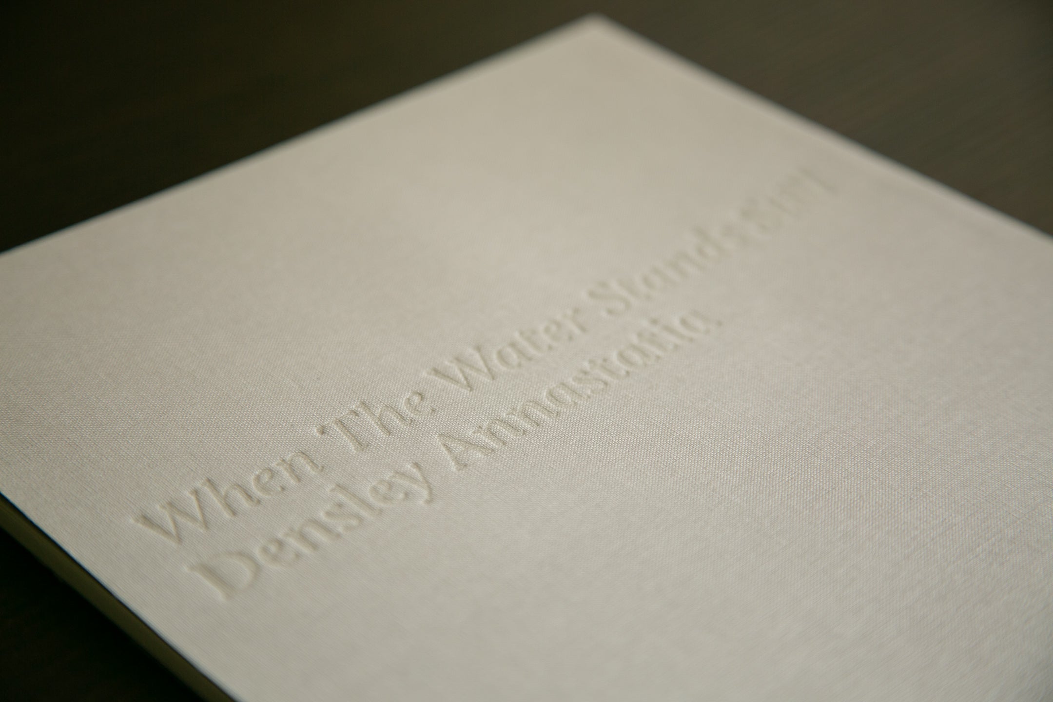 Densley Annastatia - When the Water Stands Still