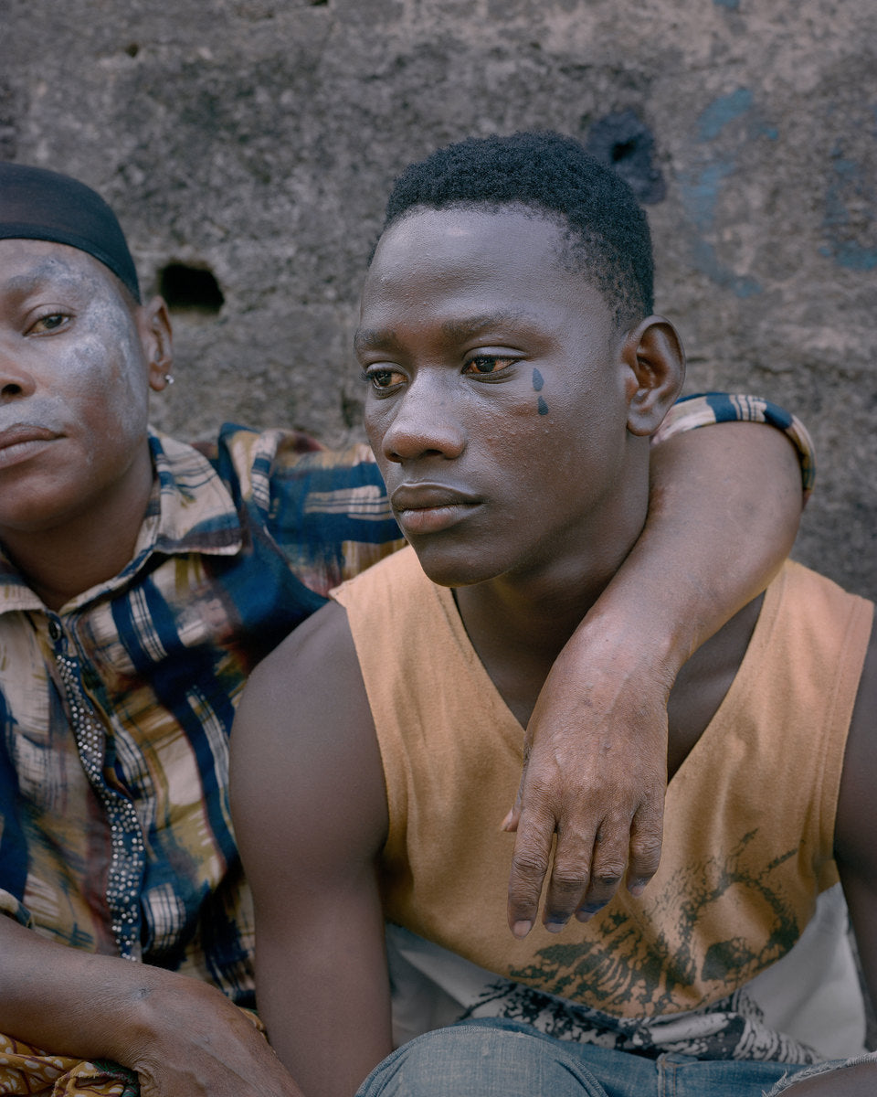 Adama and his mother Helena, Westpoint, Monrovia