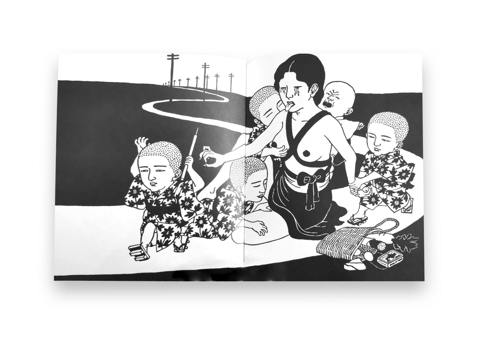 Toshio Saeki - The first drawings of Toshio Saeki – Galerie Écho